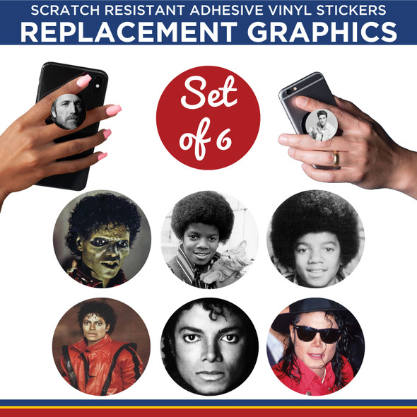 Michael Jackson Phone Holder Replacement Graphic Vinyl Stickers New Colorado Sticker