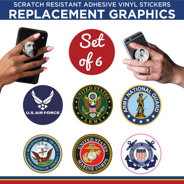 Arms of Military Phone Holder Replacement Graphic Vinyl Stickers New Colorado Sticker