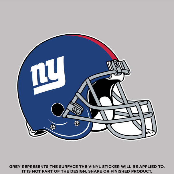 NY Giants Helmet Outdoor Vinyl Stickers
