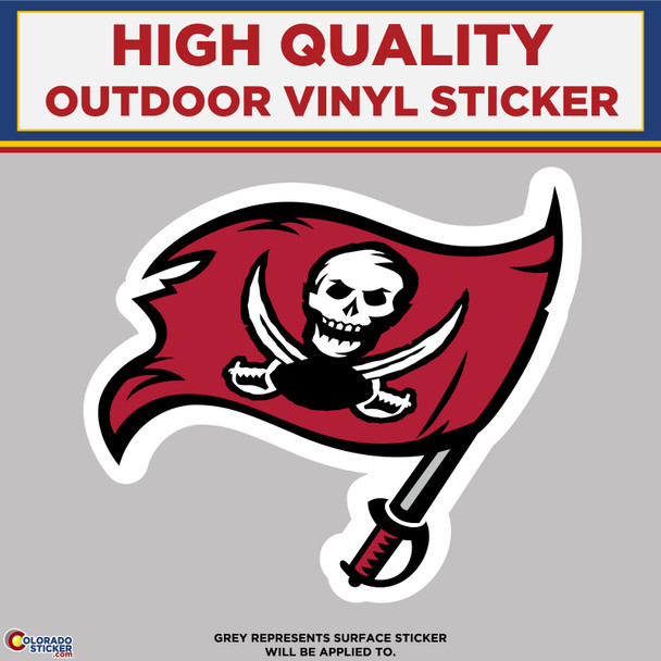 Tampa Bay Buccaneers 5x7 Multi Pack Decal Sheet - Foto 7