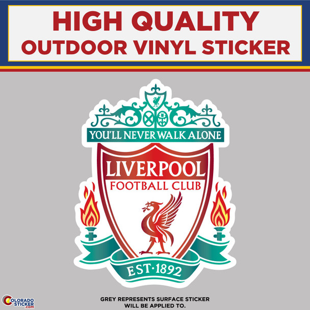 Liverpool Football Club, High Quality Vinyl Stickers physical New Shop All Stickers Colorado Sticker