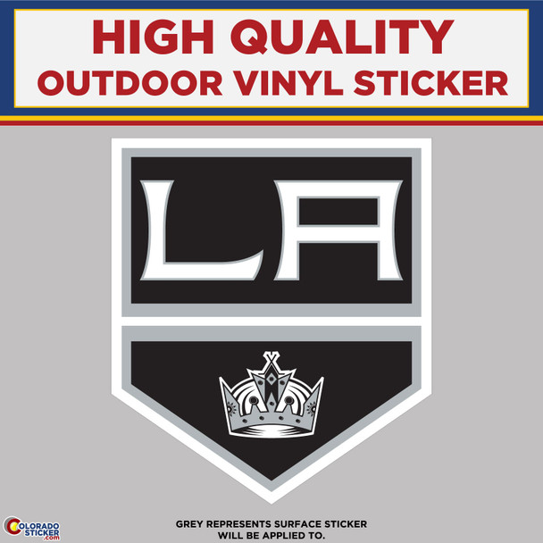 Los Angeles Kings, High Quality Vinyl Stickers physical New Shop All Stickers Colorado Sticker