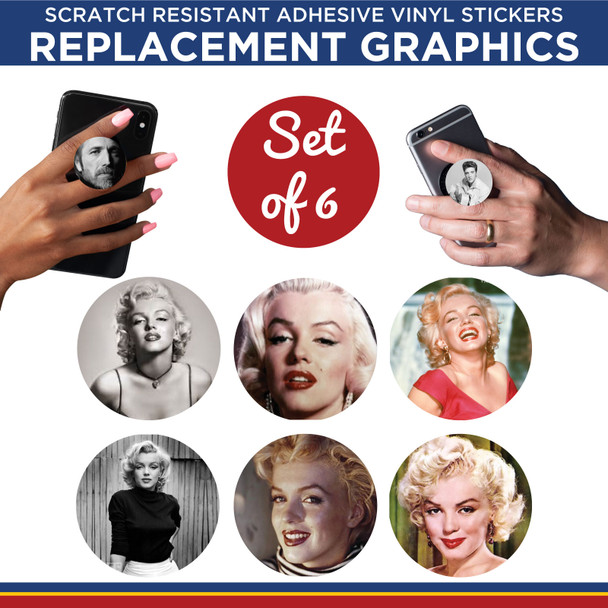 Marilyn Monroe Phone Holder Replacement Graphic Vinyl Stickers New Colorado Sticker