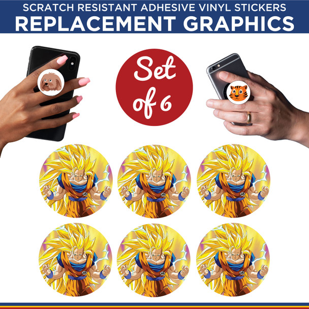 Dragon Ball Z Phone Holder Replacement Graphic Vinyl Stickers New Colorado Sticker