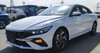 Front Angles View  Hyundai Elantra 2025