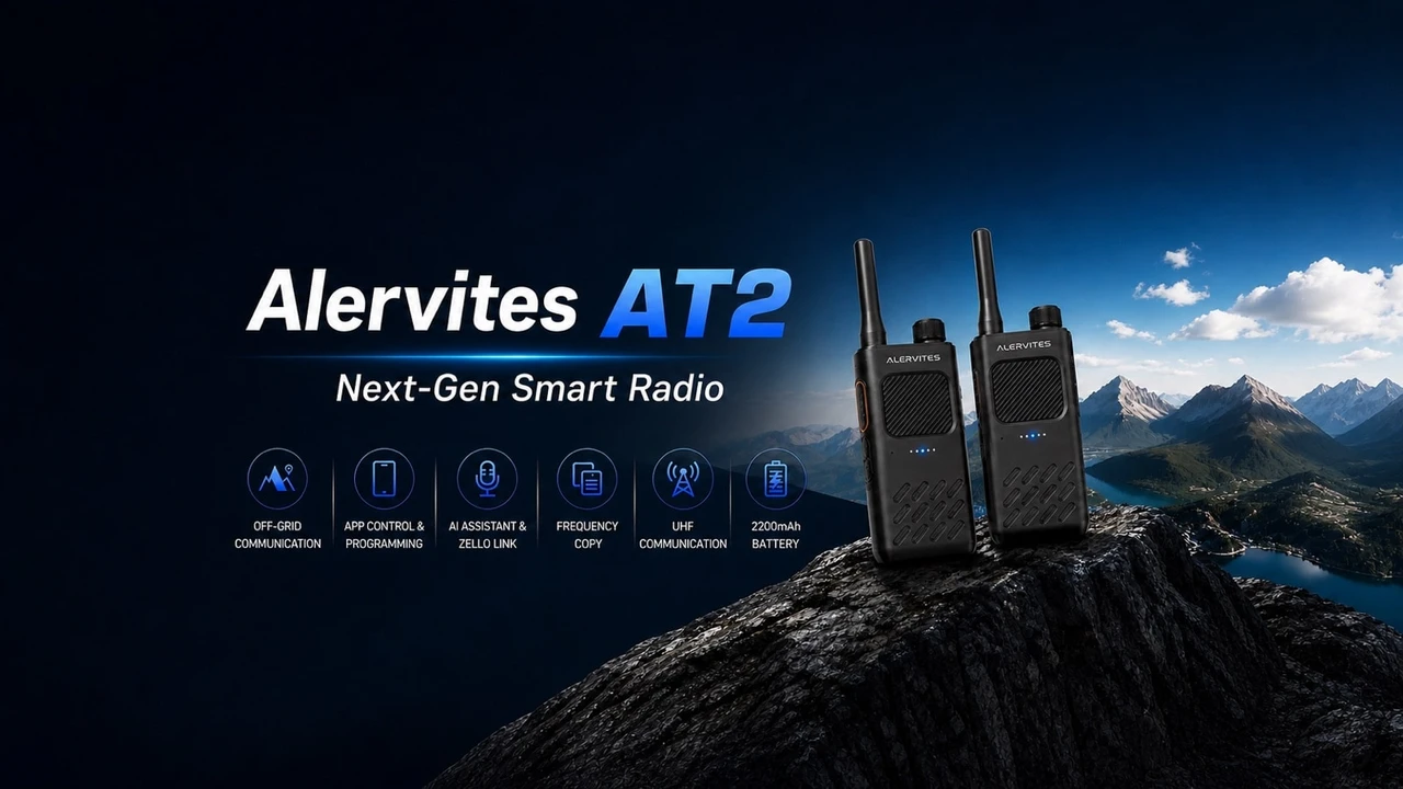 Alervites AT2 Smart UHF Radio