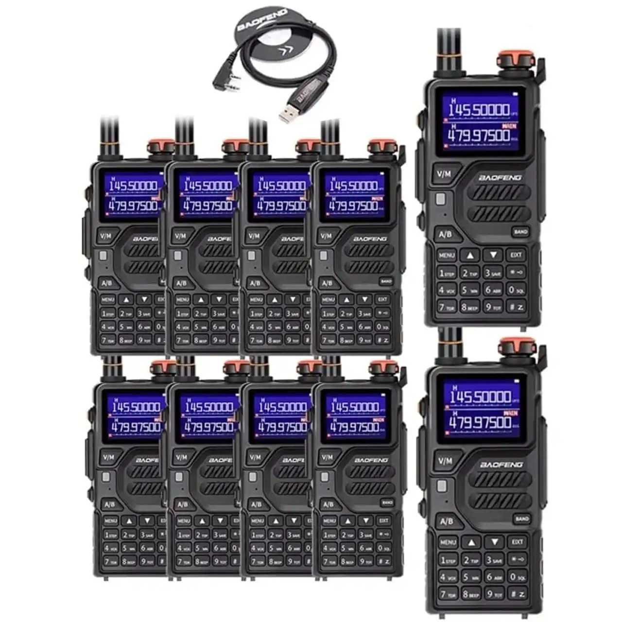 Baofeng UV-K5 Plus 10W 10 Pack UK