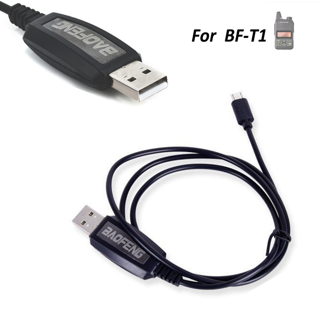 BF-T1 ACCESORIOS Cable de programación USB CD-Firmware para BAOFENG BF-T1 Mini-F H9F4 