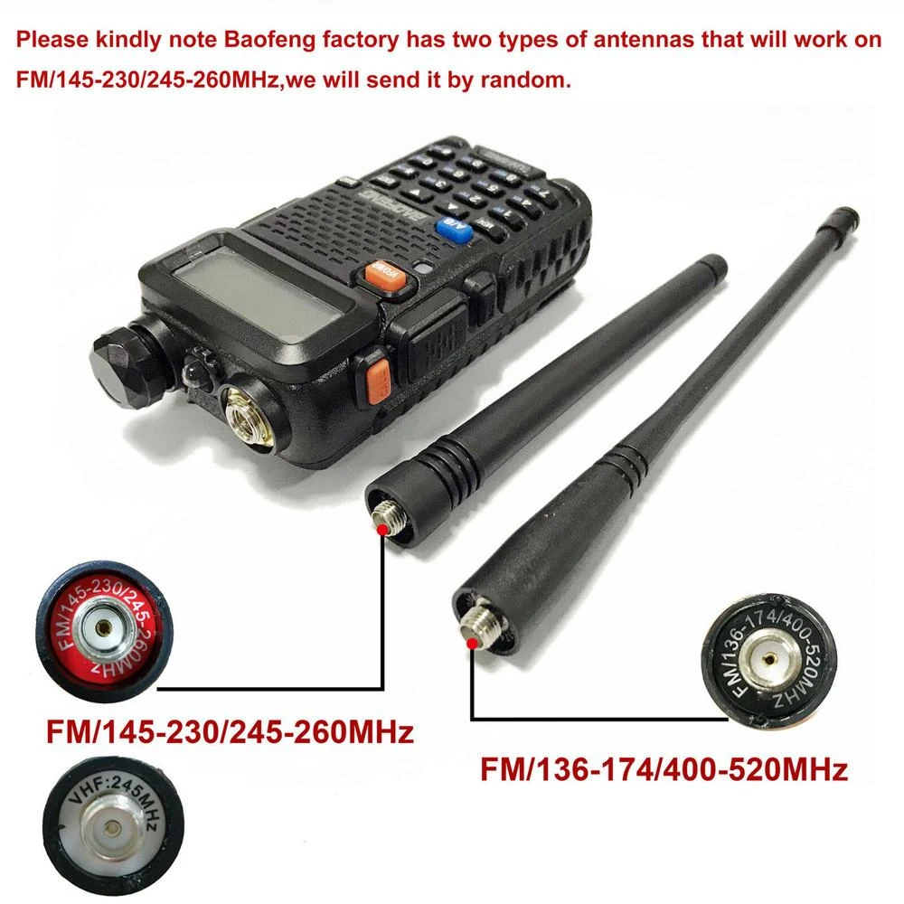 Baofeng UV-5R III Tri-Band Ham Radio | NA-771 vs Stock Antenna Upgrade