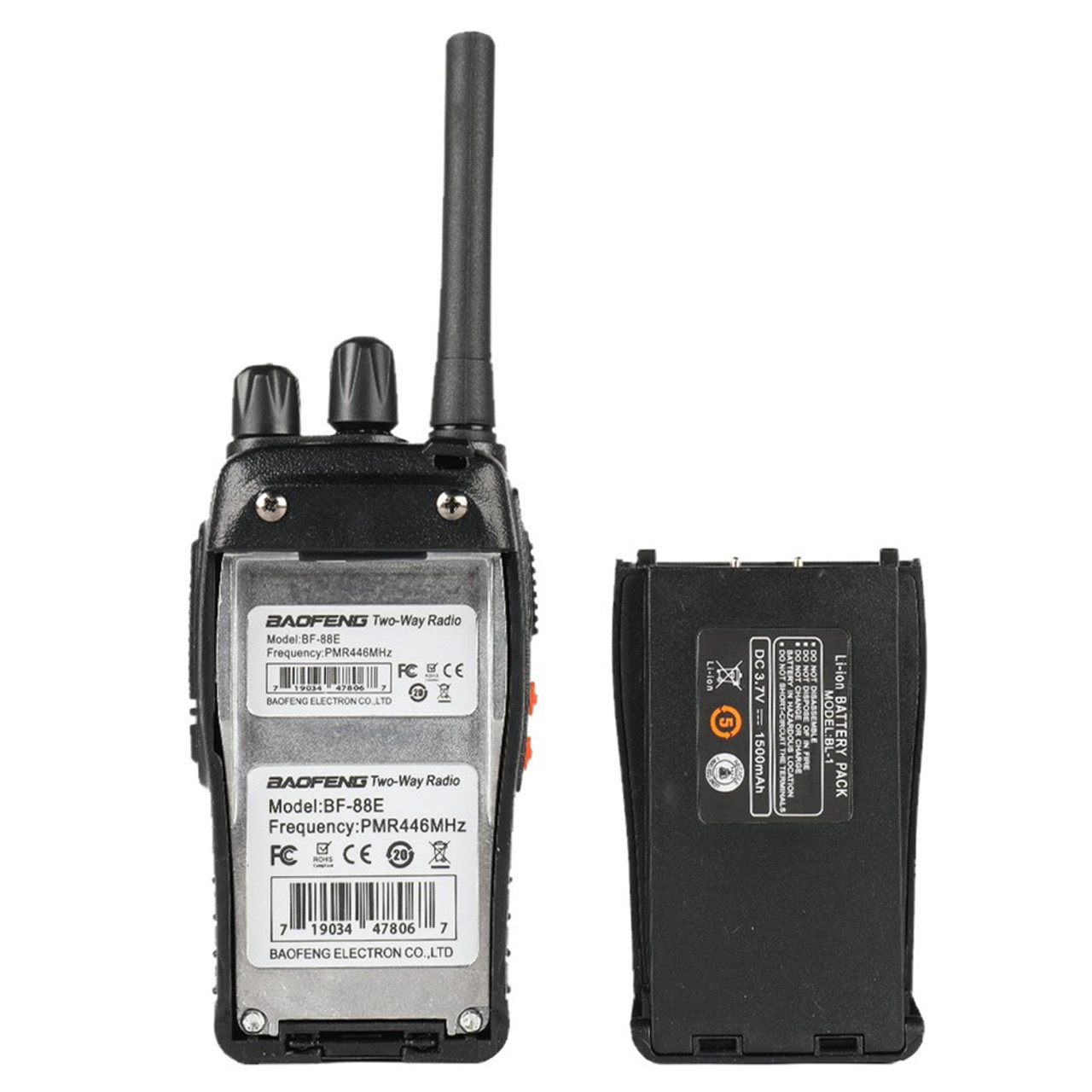 Baofeng Radio x BF-888S PMR446 Walkie Talkies UHF Two Way Ham Radio  Pre-Programmed Interphone