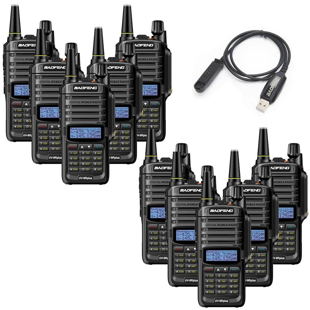 Baofeng UV-9R Plus IP67 Waterproof 10 Pack UK