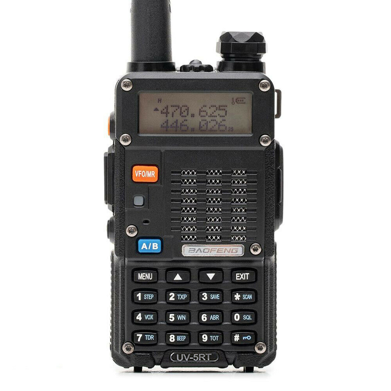 Baofeng UV-5RT 8W VHF/UHF Walkie Talkie Ham Radio 18.8 inch Foldable CS Tactical  Antenna