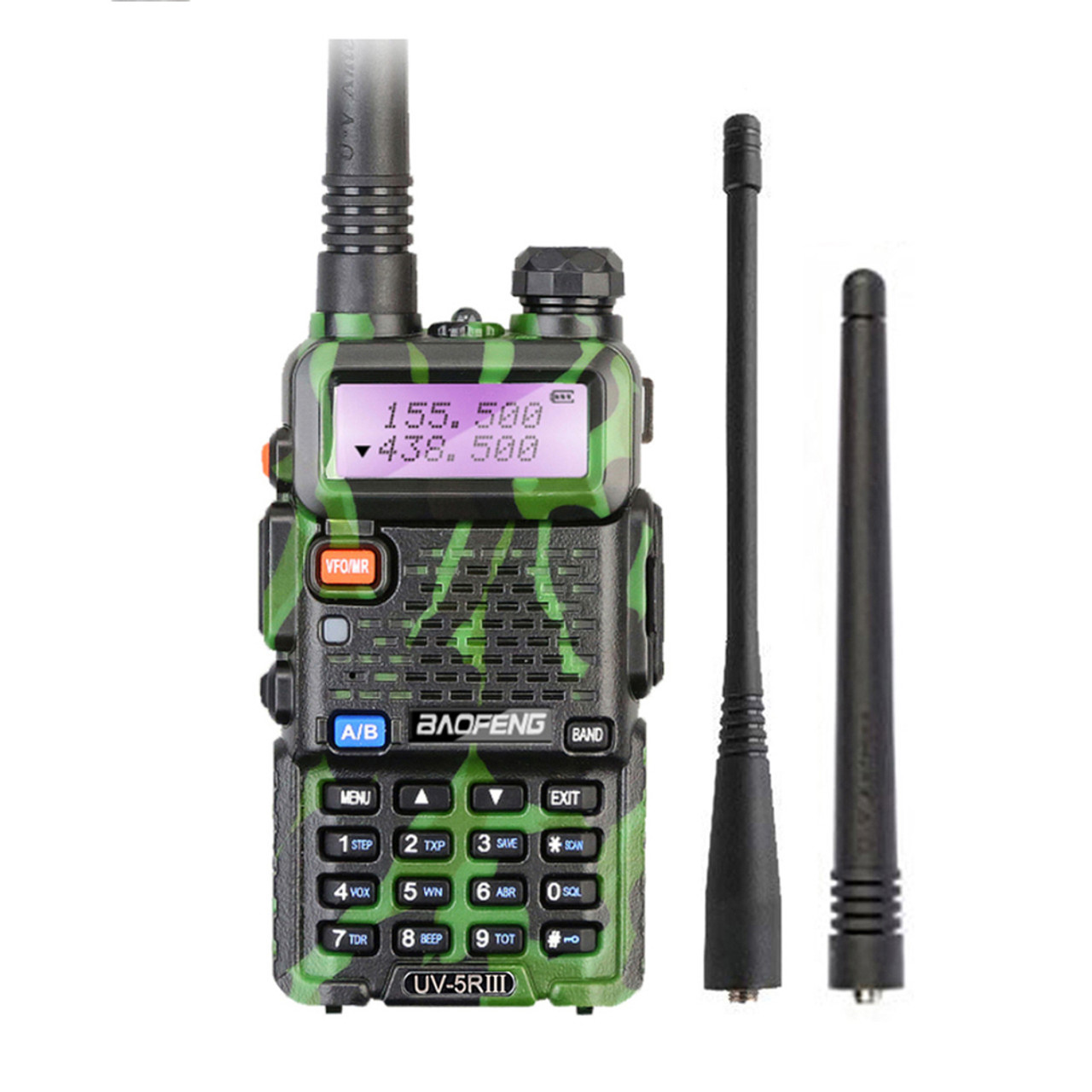 BAOFENG UV-5R III Tri-Band UHF/VHF Walkie Talkie Two Way Ham Radio  Transceiver