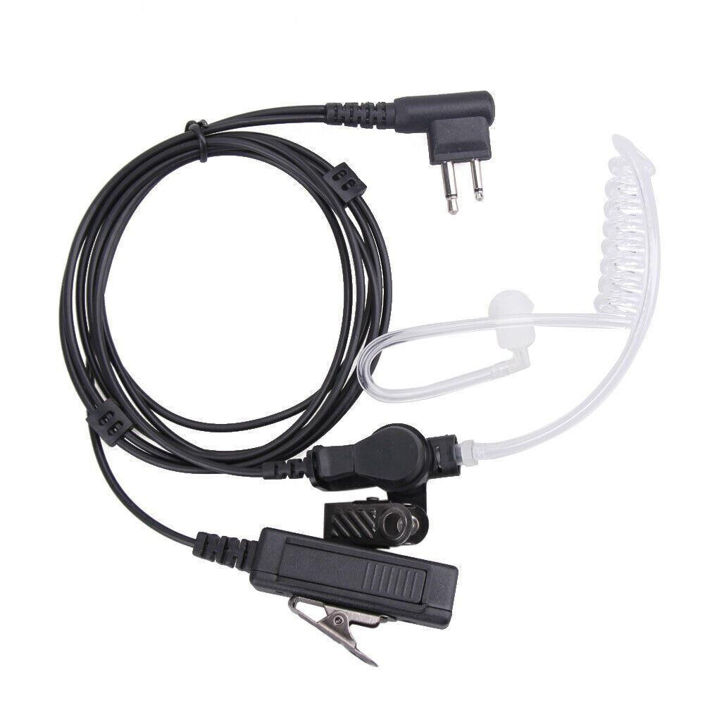 UAYESOK Lot De 2 écouteurs Sans Fil Avec Microphone PTT - En Forme De D