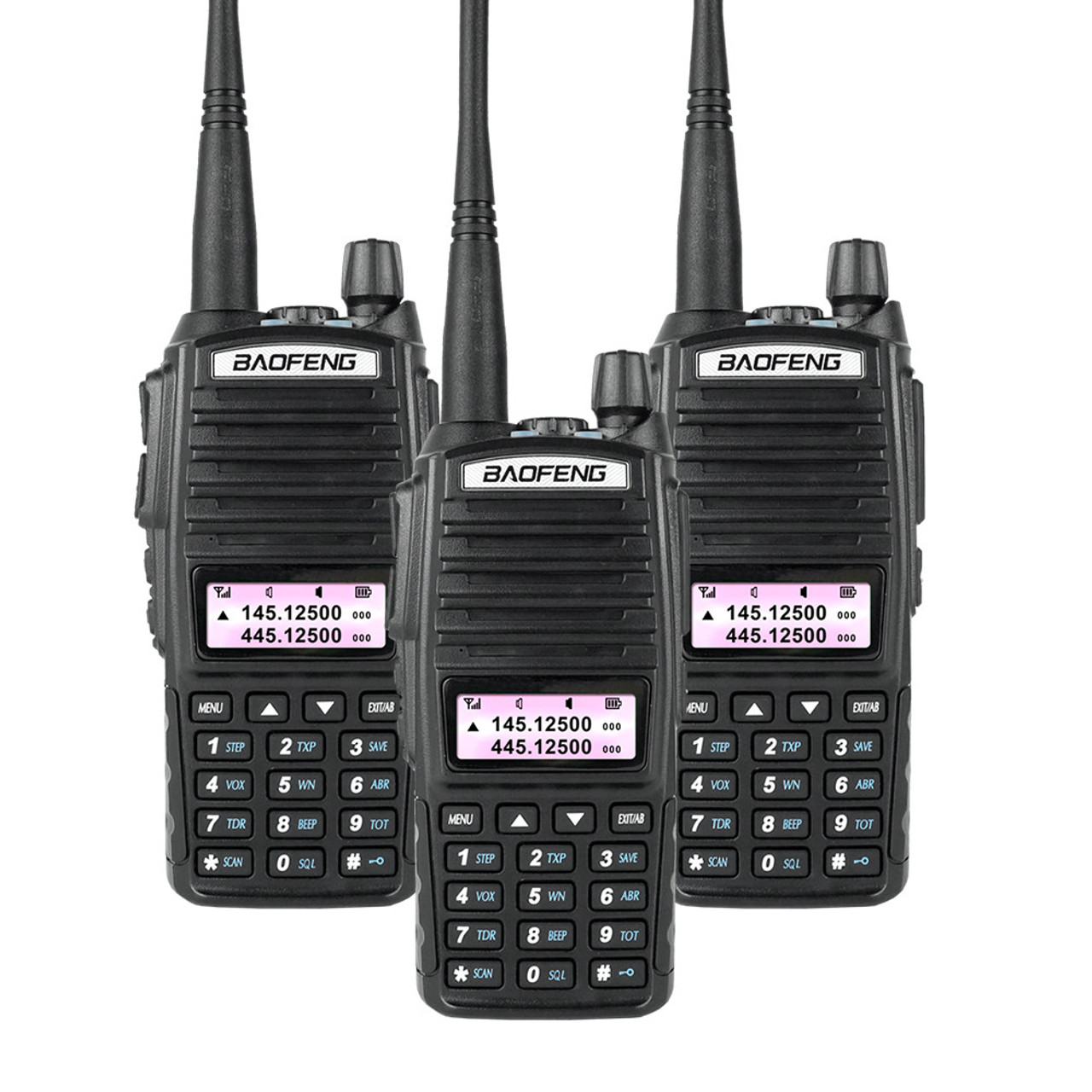 3x Upgraded BAOFENG UV-82 8W High Power Dual Band UHF/VHF Two Way Ham Radio  Walkie Talkies Long Range| Baofeng Radio UK