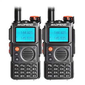 2 Packs Baofeng UV-K6 Full Band Walkie Talkie | AM Two-Way Radio with Type-C Long-Range Receiver 2 Packs Baofeng UV-K6 Full Band Walkie Talkie | AM Two-Way Radio with Type-C Long-Range Receiver