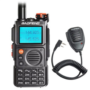 Baofeng UV-K6 Full Band Walkie Talkie | AM Two-Way Radio with Type-C Long-Range Two Way Radio With Speaker Mic Baofeng UV-K6 Full Band Walkie Talkie | AM Two-Way Radio with Type-C Long-Range Two Way Radio With Speaker Mic