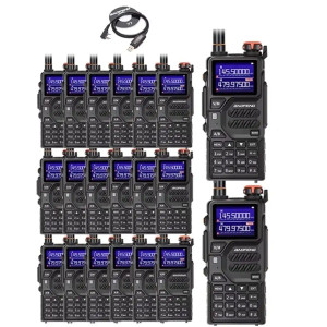 20 x Baofeng UV-K5 Plus 10W Multi-Band  2500mAH VHF/UHF Long Range Walkie Talkie Two Way Radio 20 x Baofeng UV-K5 Plus 10W Multi-Band  2500mAH VHF/UHF Long Range Walkie Talkie Two Way Radio
