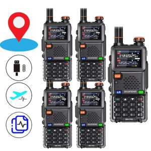 5-pack of Baofeng UV-5RH Pro GPS 10w multi-band ham two way radios 5-pack of Baofeng UV-5RH Pro GPS 10w multi-band ham two way radios