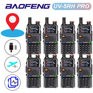 8-pack of Baofeng UV-5RH Pro GPS multi-band ham radios 8-pack of Baofeng UV-5RH Pro GPS multi-band ham radios