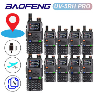 10-pack of Baofeng UV-5RH Pro GPS multi-band ham radios 10-pack of Baofeng UV-5RH Pro GPS multi-band ham radios