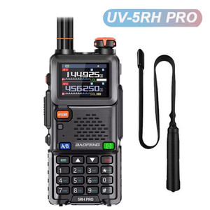 Baofeng UV-5RH Pro GPS multi-band ham radio with a 47cm foldable CS tactical antenna Baofeng UV-5RH Pro GPS multi-band ham radio with a 47cm foldable CS tactical antenna