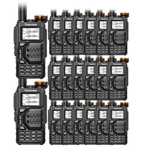 20 x Quansheng UV-K5 Full Band Walkie Talkie | AM Two-Way Radio Long-Range Receiver 20 x Quansheng UV-K5 Full Band Walkie Talkie | AM Two-Way Radio Long-Range Receiver