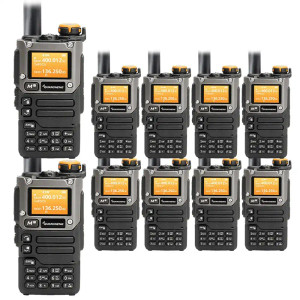 10 x Quansheng UV-K6 Full Band Walkie Talkie | AM Two-Way Radio Long-Range Receiver -1 10 x Quansheng UV-K6 Full Band Walkie Talkie | AM Two-Way Radio Long-Range Receiver -1