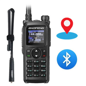 Baofeng UV-28 Pro GPS Bluetooth Walkie Talkie 10W Long Range Multi-Band Two-Way Radio + 18.8inch Foldable CS Tactical Antenna Baofeng UV-28 Pro GPS Bluetooth Walkie Talkie 10W Long Range Multi-Band Two-Way Radio + 18.8inch Foldable CS Tactical Antenna