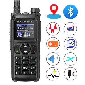 Baofeng UV-28 Pro GPS Bluetooth Walkie Talkie 10W Long Range Multi-Band Two-Way Radio Baofeng UV-28 Pro GPS Bluetooth Walkie Talkie 10W Long Range Multi-Band Two-Way Radio