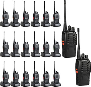 Baofeng BF-888S Bulk Pack (10–100 Units) UHF 400-470MHz Walkie Talkie Long Range VOX Two Way Radio + Earpiece -1