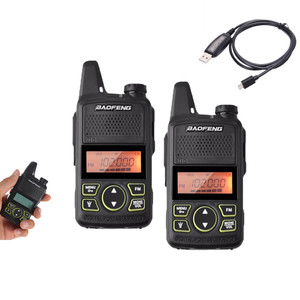 2pcs Baofeng BF-T1 Two Way Long Range Mini Walkie Talkie