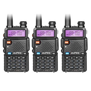 3x Baofeng UV-5R III Tri-Band VHF/UHF Two Way Ham Radio Walkie Talkies 3x Baofeng UV-5R III Tri-Band VHF/UHF Two Way Ham Radio Walkie Talkies