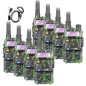 8x BAOFENG UV-5R Dual Band VHF/UHF 136-174/400-520MHz Green Walkie Talkies FM Interphone 8x BAOFENG UV-5R Dual Band VHF/UHF 136-174/400-520MHz Green Walkie Talkies FM Interphone