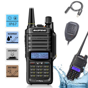 Baofeng UV-9R Plus IP67 Waterproof Walkie Talkie Two Way Radio + Speaker Mic + USB Cable  Baofeng UV-9R Plus IP67 Waterproof Walkie Talkie Two Way Radio + Speaker Mic + USB Cable
