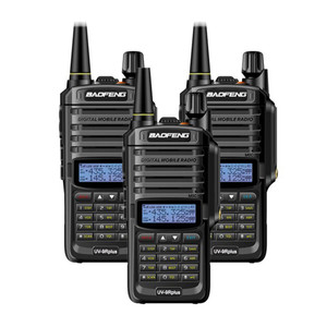 Baofeng UV-9R Plus IP67 Waterproof UHF/VHF Walkie Talkie 8W Two Way Radio +  Earpiece