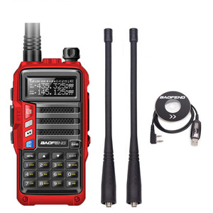 Baofeng UV-S9 Tri-band VHF/UHF 8W Walkie Talkie Two Way Radio + Programming Cable Baofeng UV-S9 Tri-band VHF/UHF 8W Walkie Talkie Two Way Radio + Programming Cable
