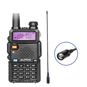 BAOFENG UV-5R III Tri-Band UHF/VHF Two Way Ham Radio + NA-771 Antenna BAOFENG UV-5R III Tri-Band UHF/VHF Two Way Ham Radio + NA-771 Antenna