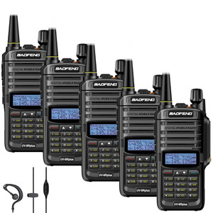 5 x Baofeng UV-9R Plus IP67 Waterproof UHF/VHF Walkie Talkies Long Range Two Way Radio  5 x Baofeng UV-9R Plus IP67 Waterproof UHF/VHF Walkie Talkies Long Range Two Way Radio