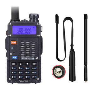 Baofeng UV-5RT 8W VHF/UHF Walkie Talkie Ham Radio + 18.8 inch Foldable CS Tactical Antenna Baofeng UV-5RT 8W VHF/UHF Walkie Talkie Ham Radio + 18.8 inch Foldable CS Tactical Antenna