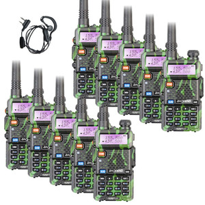 10 x BAOFENG UV-5R Dual Band Green UHF/VHF Two Way Radio 5W Walkie Talkies Long Range 10 x BAOFENG UV-5R Dual Band Green UHF/VHF Two Way Radio 5W Walkie Talkies Long Range