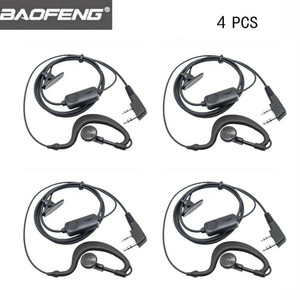 4X 2Pin Headset Earpiece Mic For Baofeng UV-5R UV-82 BF-888s Radio Walkie Talkie 4X 2Pin Headset Earpiece Mic For Baofeng UV-5R UV-82 BF-888s Radio Walkie Talkie