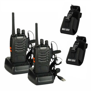 2X BaoFeng BF-888S PMR446 /Baofeng BF-88E PMR Updated Version of 888S Walkie Talkie Two Way Radio UHF with Headsets + Pouch 2X BaoFeng BF-888S PMR446 /Baofeng BF-88E PMR Updated Version of 888S Walkie Talkie Two Way Radio UHF with Headsets + Pouch