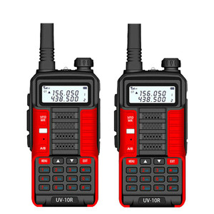 2 X BAOFENG UV-10R 10W Dual-Band VHF UHF Walkie Talkies Long Range FM Two Way Radio  2 X BAOFENG UV-10R 10W Dual-Band VHF UHF Walkie Talkies Long Range FM Two Way Radio