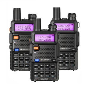 3x BAOFENG UV-5R Dual Band FM Two Way Ham Radio 5W Walkie Talkie  3x BAOFENG UV-5R Dual Band FM Two Way Ham Radio 5W Walkie Talkie