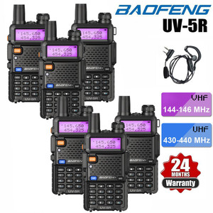 6 x BAOFENG UV-5R Dual Band FM Two Way Ham Radio 5W Walkie Talkie 6 x BAOFENG UV-5R Dual Band FM Two Way Ham Radio 5W Walkie Talkie