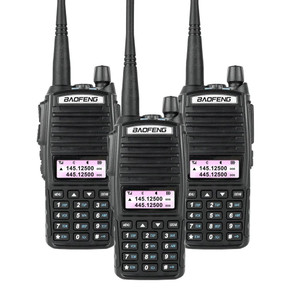 3x Upgraded BAOFENG UV-82 8W High Power Dual Band UHF/VHF Two Way Ham Radio Walkie Talkies Long Range  3x Upgraded BAOFENG UV-82 8W High Power Dual Band UHF/VHF Two Way Ham Radio Walkie Talkies Long Range