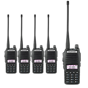 5x Upgraded BAOFENG UV-82 8W High Power Dual Band UHF/VHF Two Way Ham Radio Walkie Talkies Long Range  5x Upgraded BAOFENG UV-82 8W High Power Dual Band UHF/VHF Two Way Ham Radio Walkie Talkies Long Range
