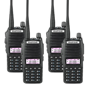 4x Upgraded BAOFENG UV-82 8W High Power Dual Band UHF/VHF Two Way Ham Radio Walkie Talkies Long Range  4x Upgraded BAOFENG UV-82 8W High Power Dual Band UHF/VHF Two Way Ham Radio Walkie Talkies Long Range
