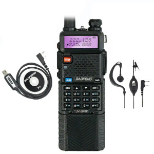 Baofeng UV-5R III Tri-Band 3800mAH 5W VHF/UHF Walkie Talkie Two Way Radio With USB Cable Baofeng UV-5R III Tri-Band 3800mAH 5W VHF/UHF Walkie Talkie Two Way Radio With USB Cable